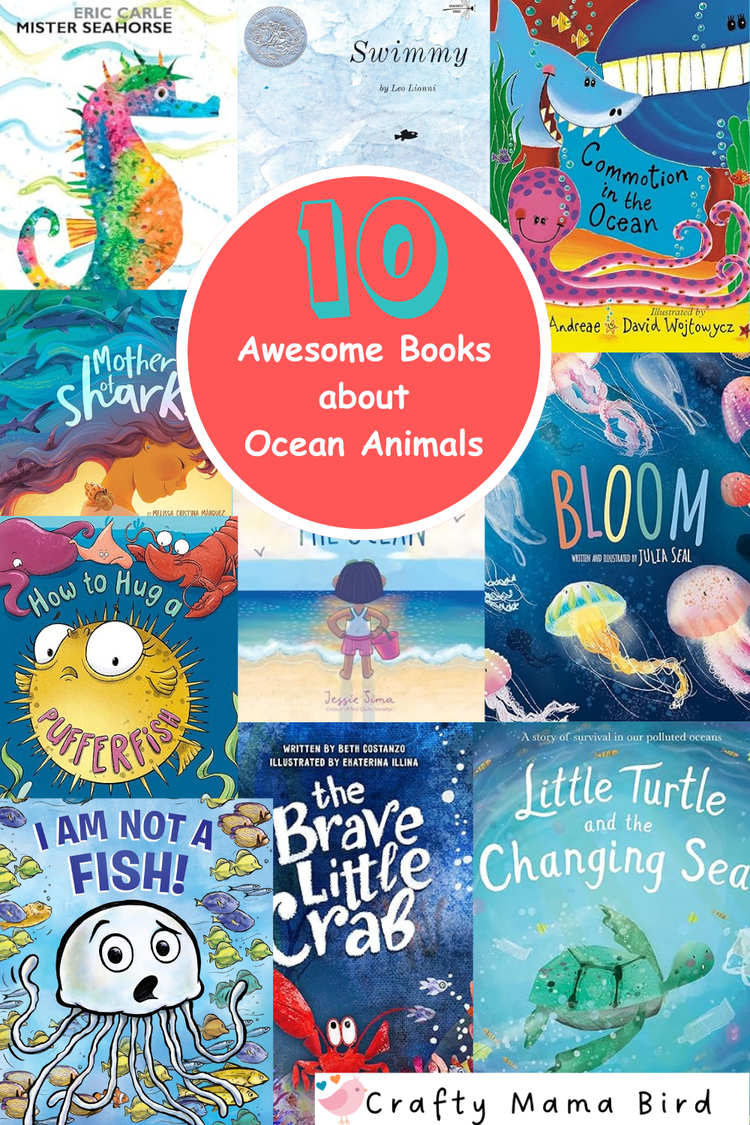 10 Awesome Books about Ocean Animals