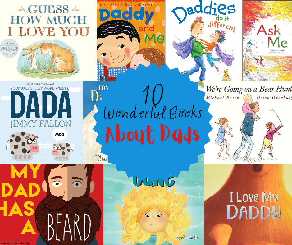 10 Wonderful books about Dads