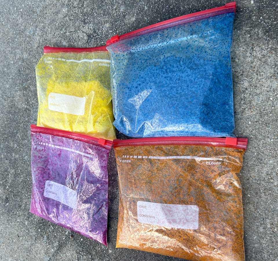 DIY Colored Sand