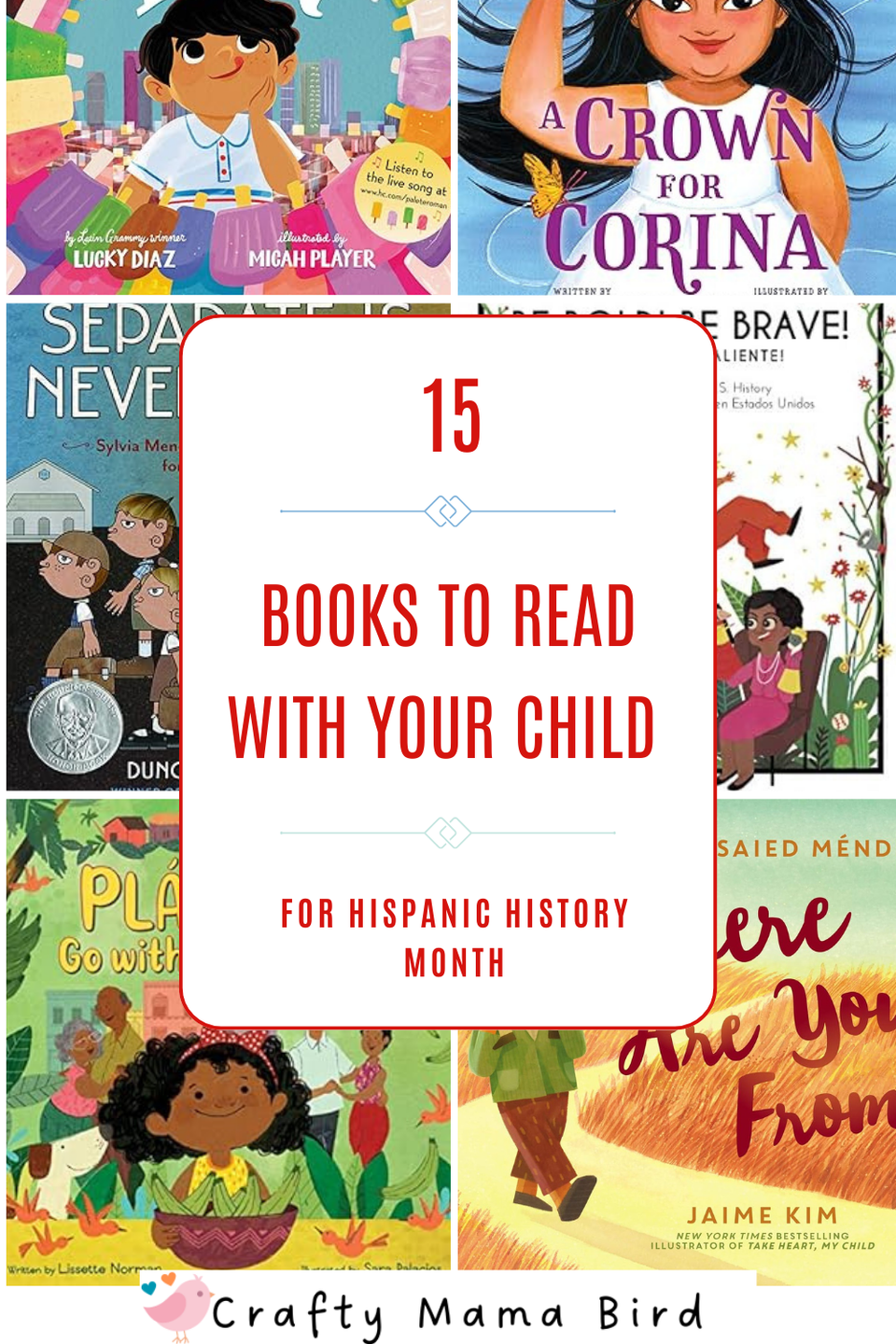 15 books to read with your child for Hispanic Heritage Month